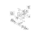 MTD 31AS62ED799 impeller/auger & housing diagram