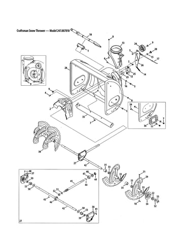 Auger & housing/impeller
