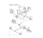 MTD 31AS68EE799 gearbox/auger & housing diagram