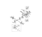 MTD 31AH5DTQ799 auger & housing/gearbox diagram
