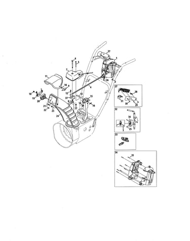 Upper & lower chute