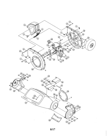 Impeller/hopper