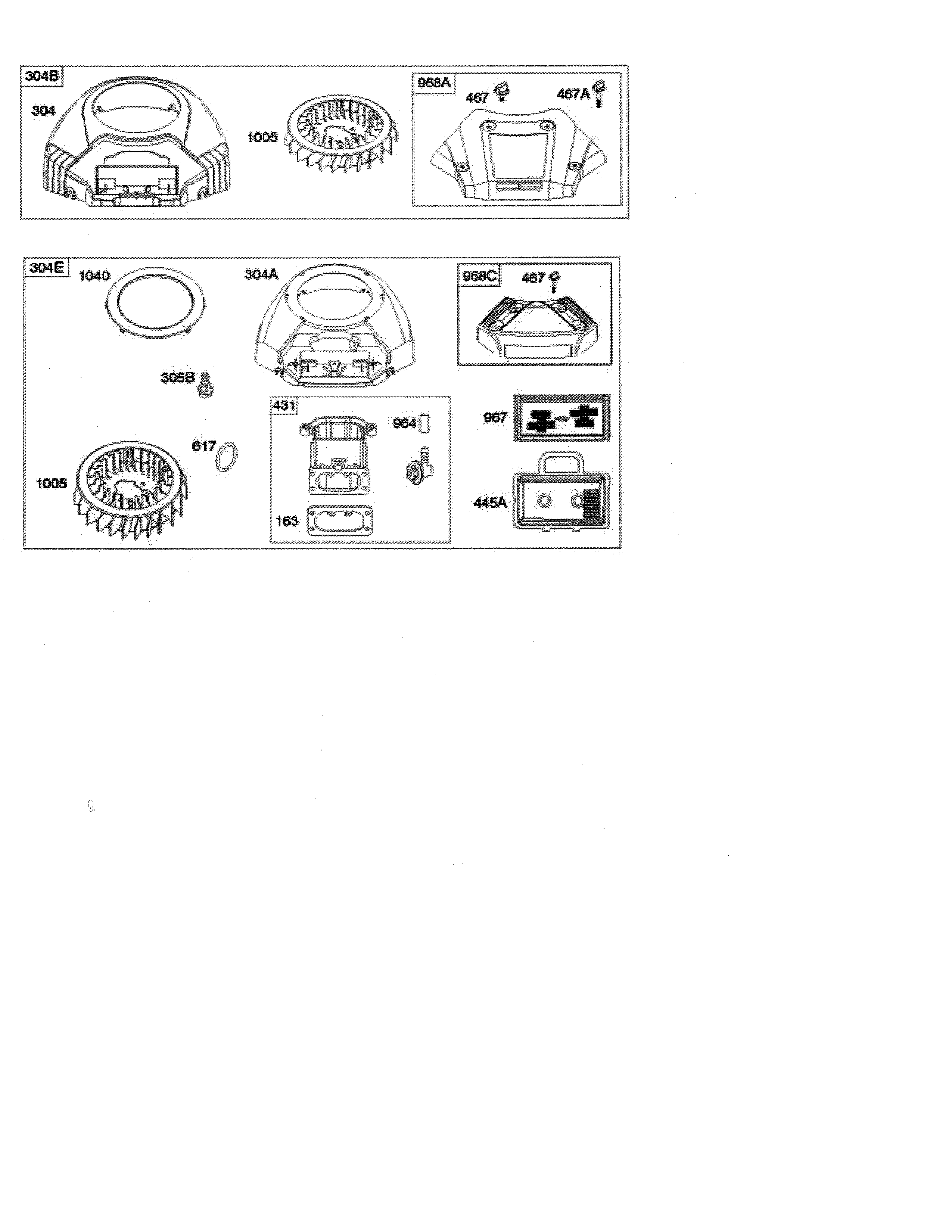 Blower housing/air cleaner