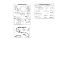 Craftsman 12728875 engine/valve gasket sets diagram