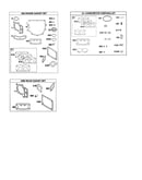 Engine/valve gasket sets