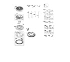 Craftsman 12728875 flywheel/controls diagram