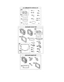 Engine/valve gasket sets