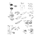 Husqvarna MZ54S-967334101-00 flywheel/alternator/starter diagram