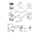 Briggs & Stratton 40S877-0021-G1 flywheel/alternator/starter diagram