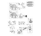 Briggs & Stratton 44S777-0016-G1 cylinder/crankshaft/camshaft diagram
