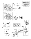 Cylinder/crankshaft/camshaft