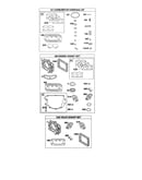 Engine/valve gasket set