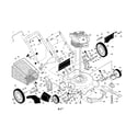 Craftsman 917374200 lawn mower diagram