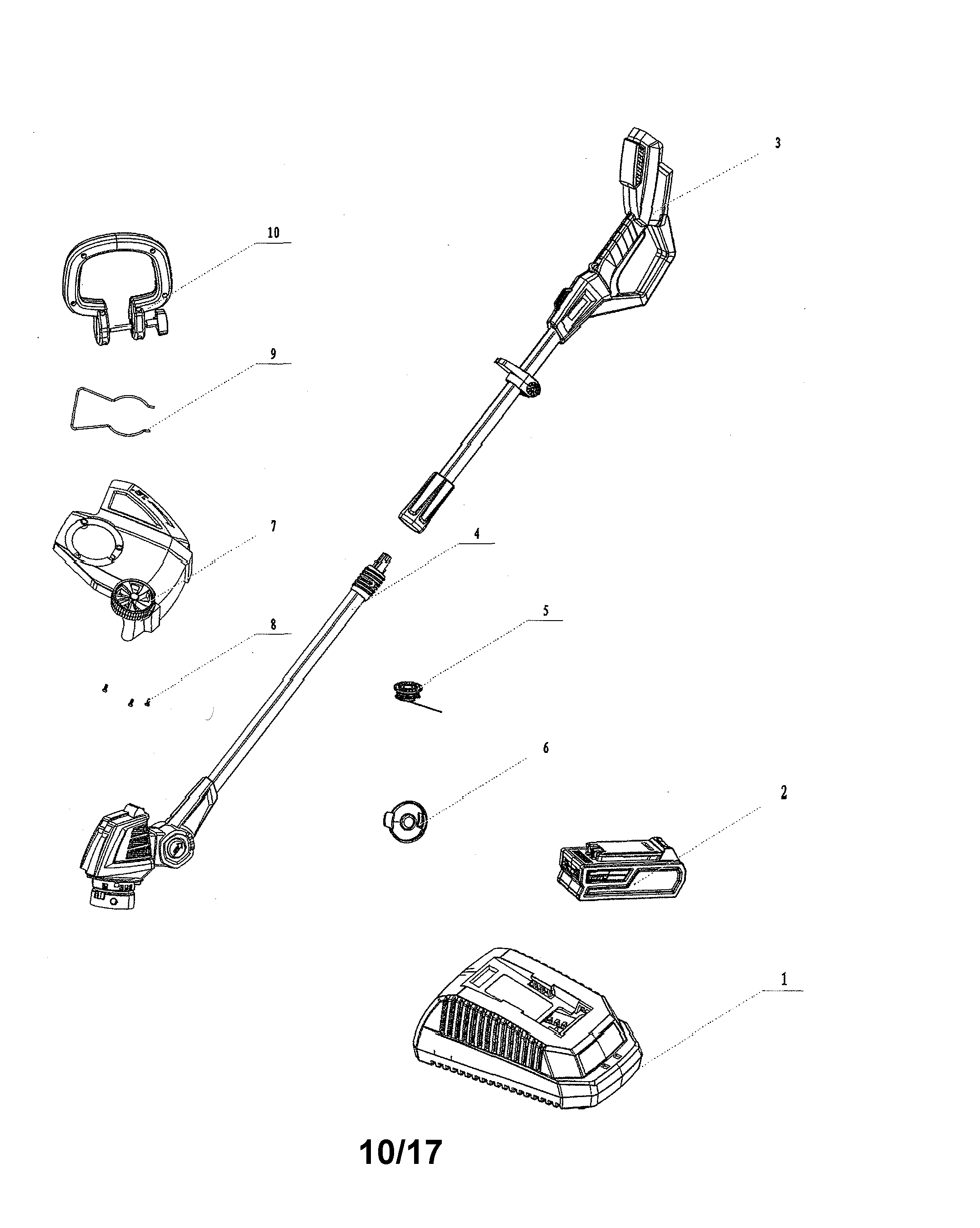 Cordless trimmer