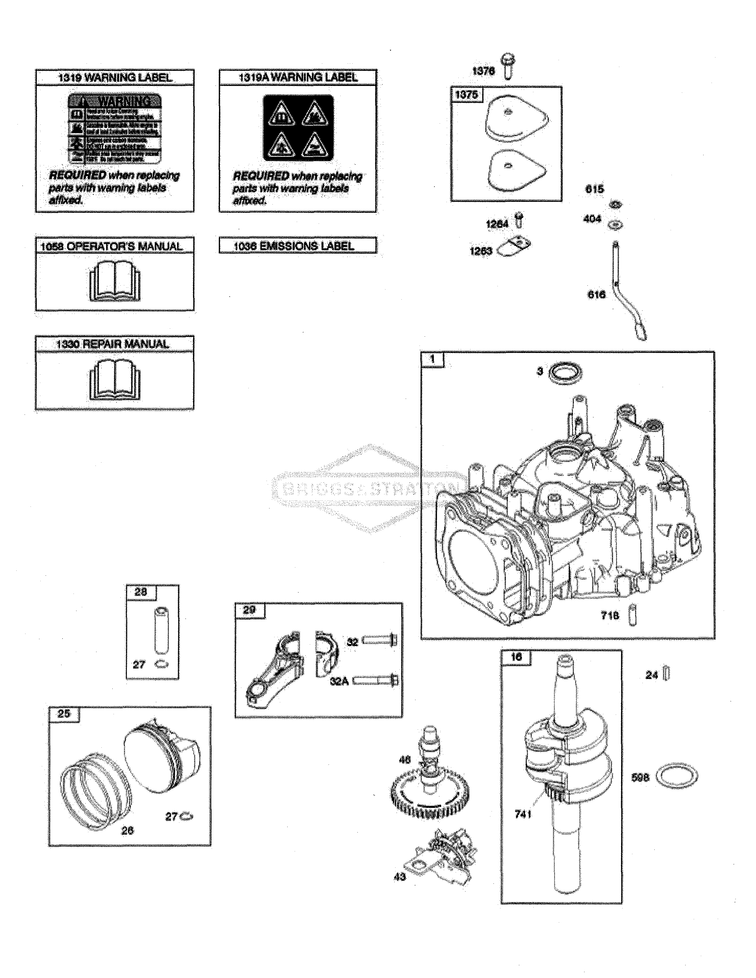 CYLINDER/CRANKSHAFT