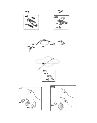 Thermostat/control bracket