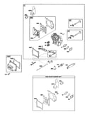 Head-cylinder/valve gasket set