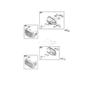 Briggs & Stratton 111P02-0116-F1 exhaust system diagram