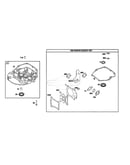 Engine gasket set/sump