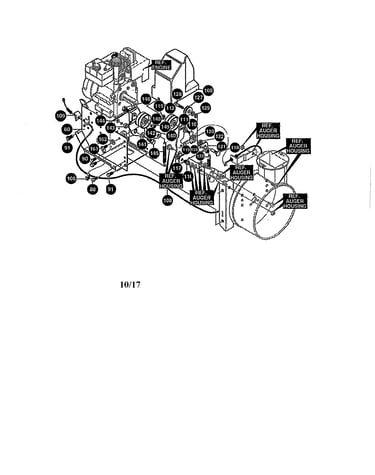 Frame components assembly