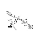 Chute crank assembly
