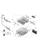 Spray arm/racks