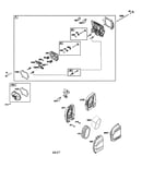 Air cleaner/cylinder head