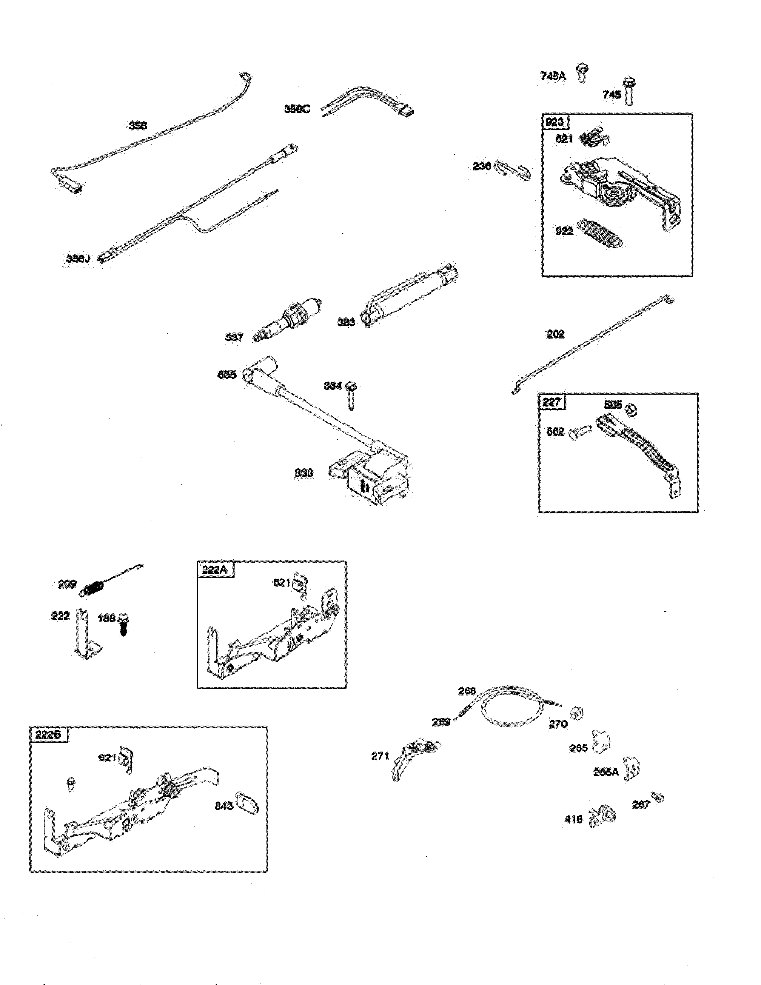 ARMATURE/SPARK PLUG/CONTROLS