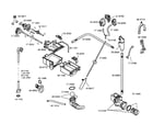 Bosch WFR2460UC/04 dispenser tray/hose sump diagram