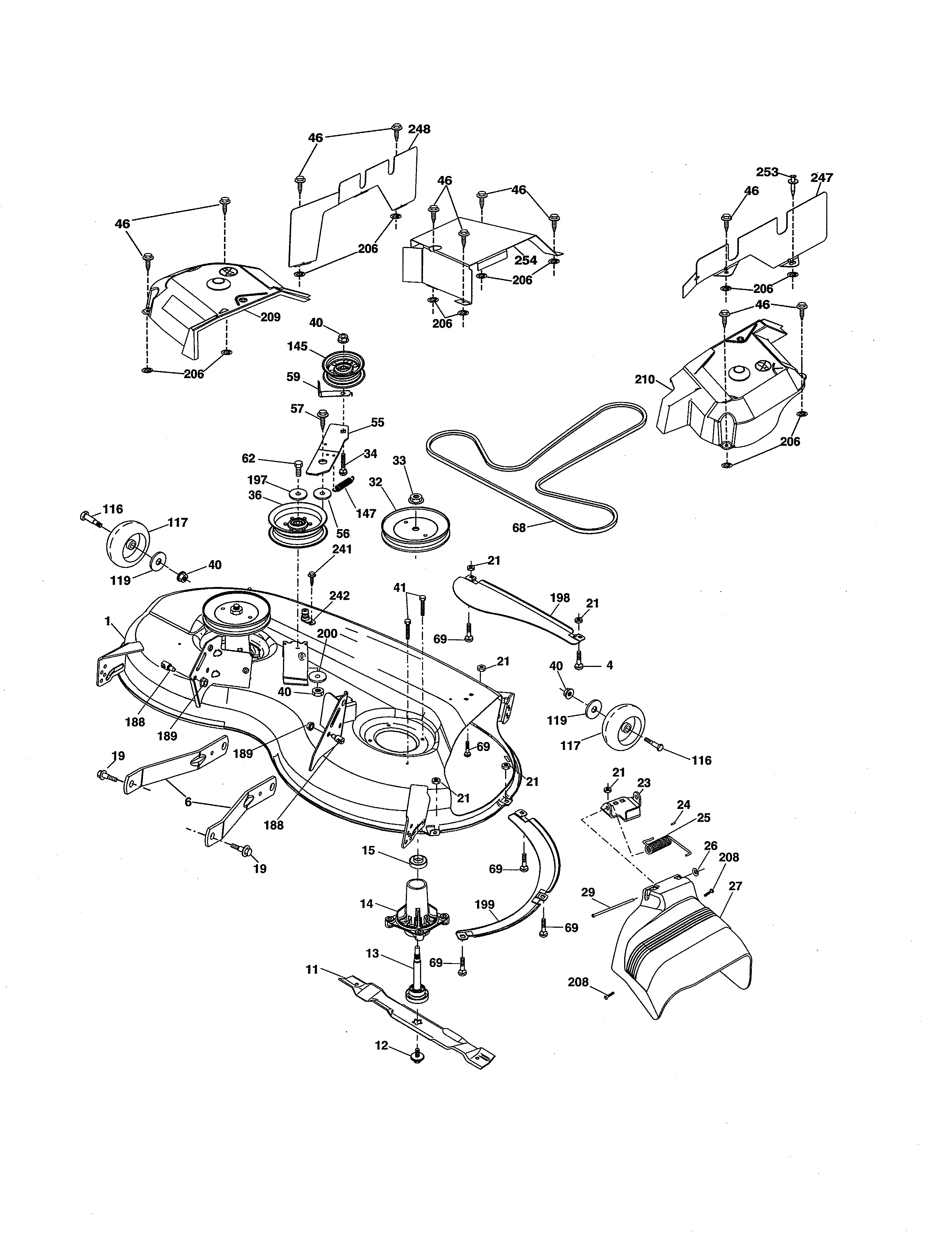 Mower deck