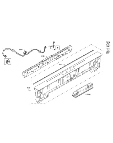 Facia panel/operating module