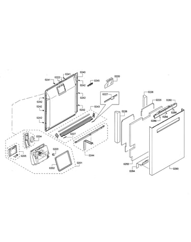 Door/dispenser