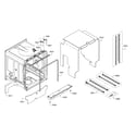 Bosch SHP865WF2N/01 tub/sealing diagram