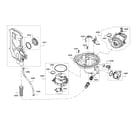 Bosch SHP865WF2N/01 water inlet/sump/heat pump diagram