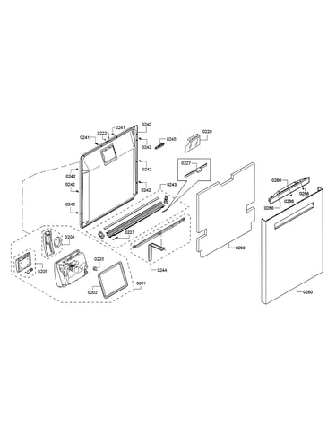 Door/dispenser