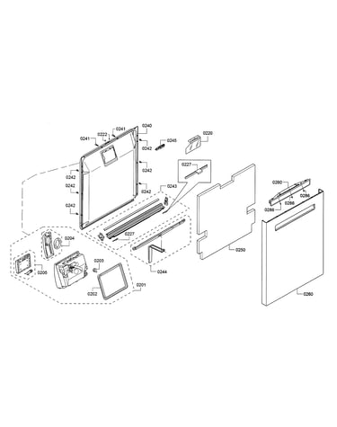 Door/dispenser