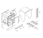 Bosch SHP865WF6N/01 tub/sealing diagram