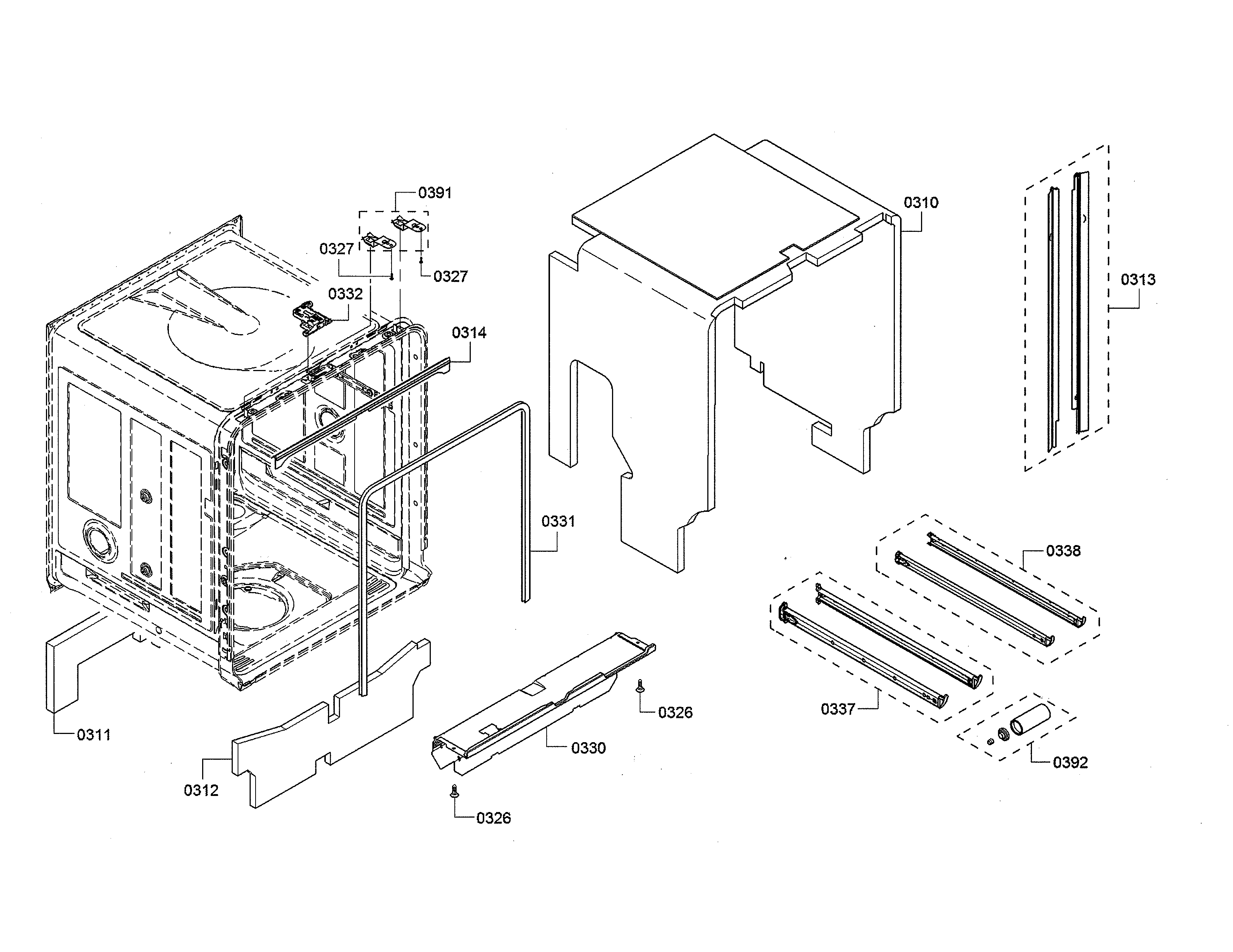 Tub/sealing