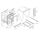 Bosch SHE863WF2N/01 tub/sealing diagram