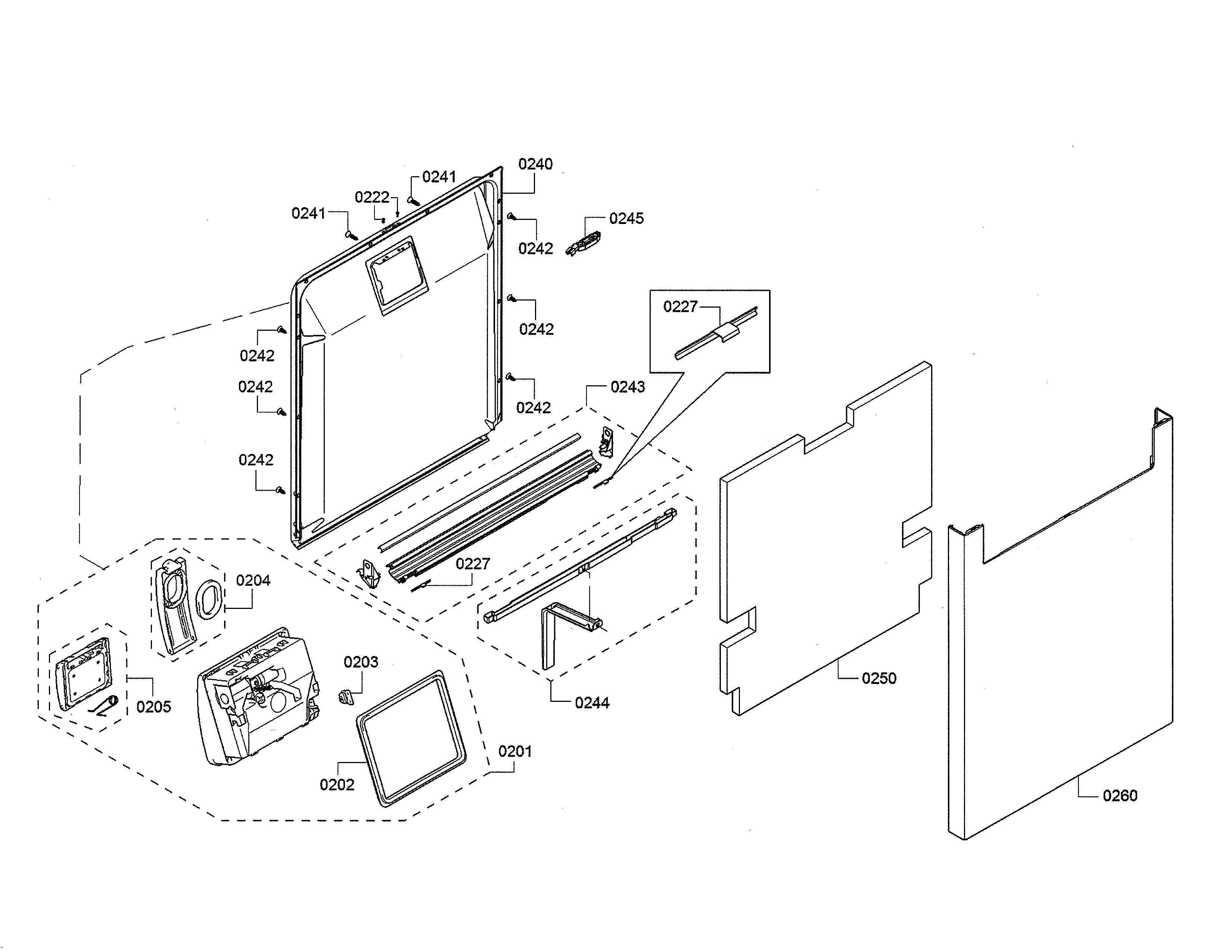 Door/dispenser