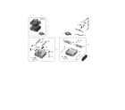 Samsung DMT610RHS/XAC wash assembly diagram