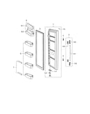 Refrigerator door
