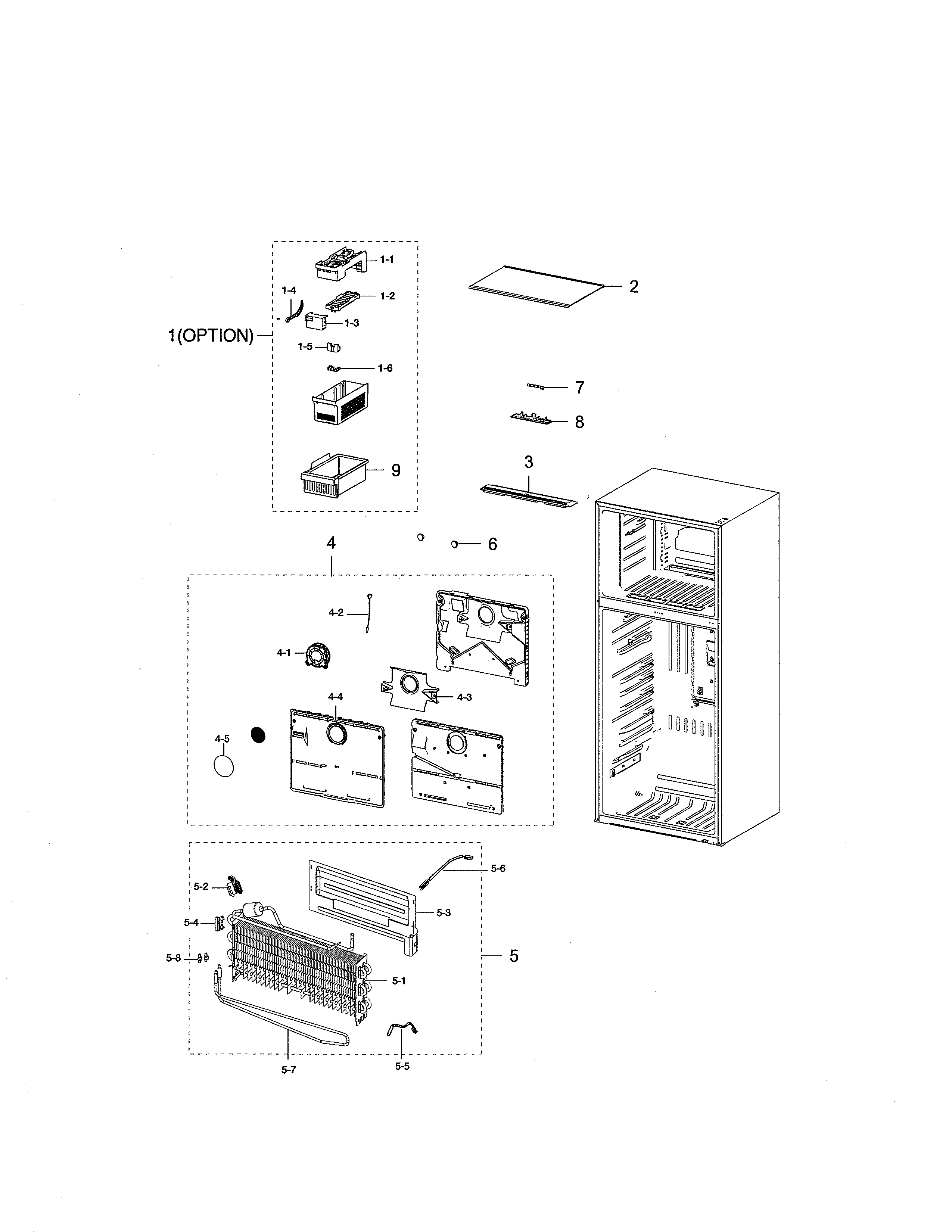 Freezer compartment