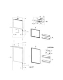 Door compartment