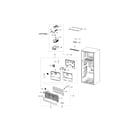 Samsung RT18M6215WW/AA-01 freezing compartment diagram