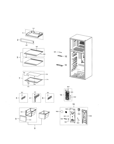 Fridge compartment