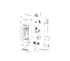 Samsung RT21M6213SG/AA-01 cabinet compartment diagram