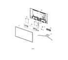 Samsung UN43MU6290FXZA-AA04 lcd tv diagram