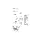 Samsung RT21M6213WW/AA-00 freezing compartment diagram