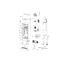 Samsung RT21M6213WW/AA-00 cabinet compartment diagram